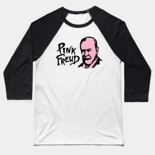 Funny Pink Freud - Sigmund Freud Baseball T-Shirt